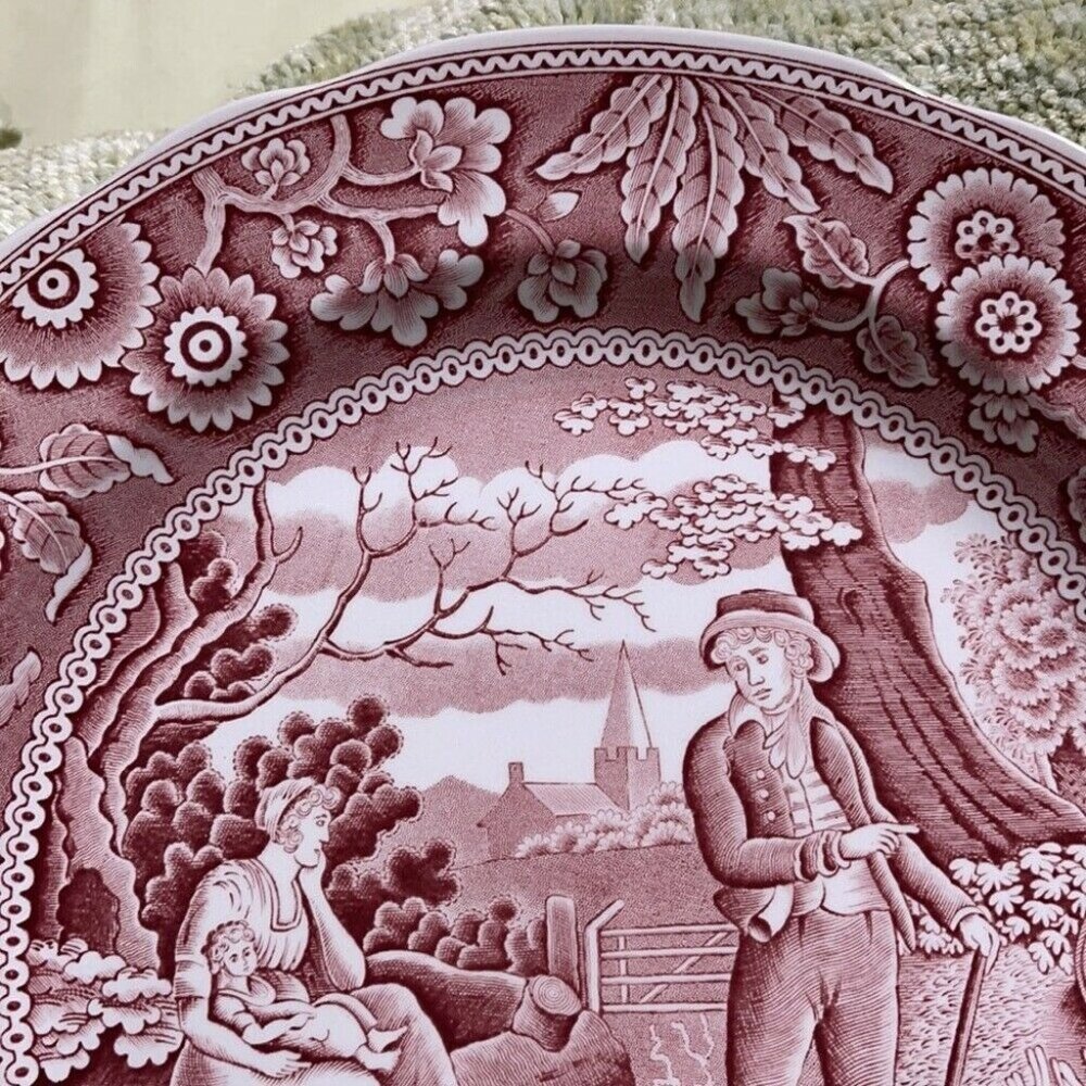 Spode Georgian Series Collection ‘WOODMAN’ Plate - Picture 6 of 9